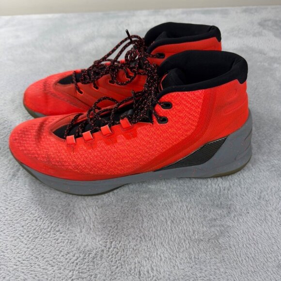Under Armour Curry 3 Bolt Orange Athletic Shoes Men’s Size 13 US - 1269279-810 - Picture 10 of 15